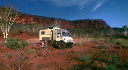 Pritz, Australien, Kimberley, camp.JPG (37781 Byte)